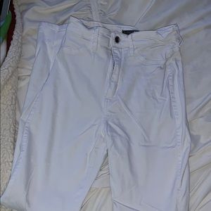 White Fashion Nova Jeans/Jeggings